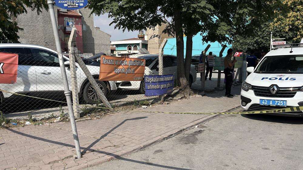 Konya Karatay’da kanlı hesaplaşma! Güvenlik kamerası her şeyi kaydetti 3